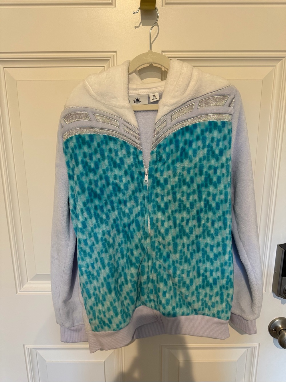 Disney Frozen Girls Elsa Hooded Fleece Jacket
